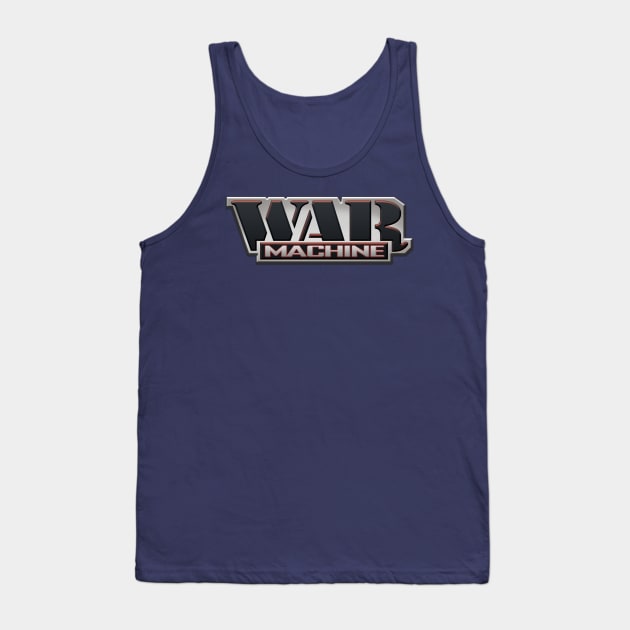 WAR MACHINE Tank Top by ThirteenthFloor